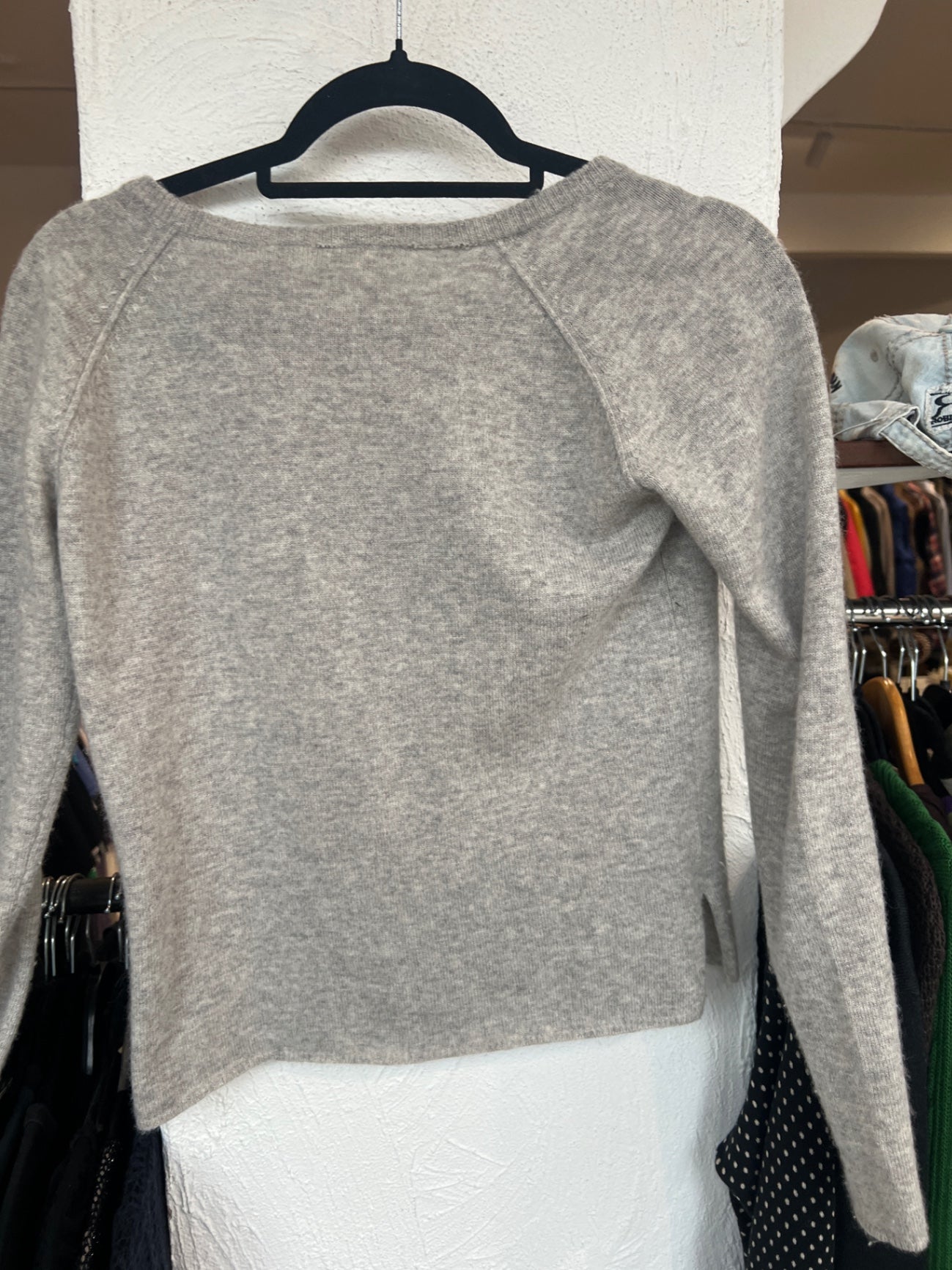 rosemunde Cardigan S Hellgrau