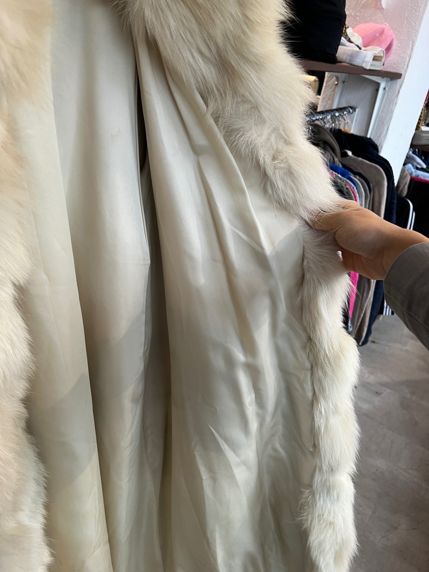 Jacke Elfenbeinfarben