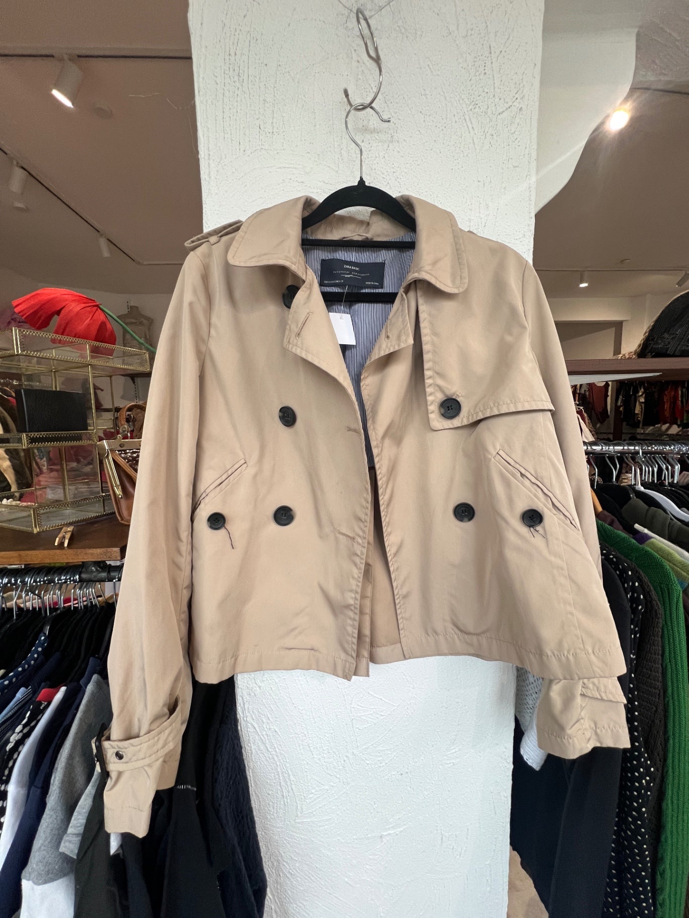 Jacke XS Beige