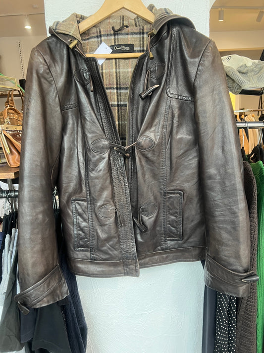 David Moore Jacke 38 Braun