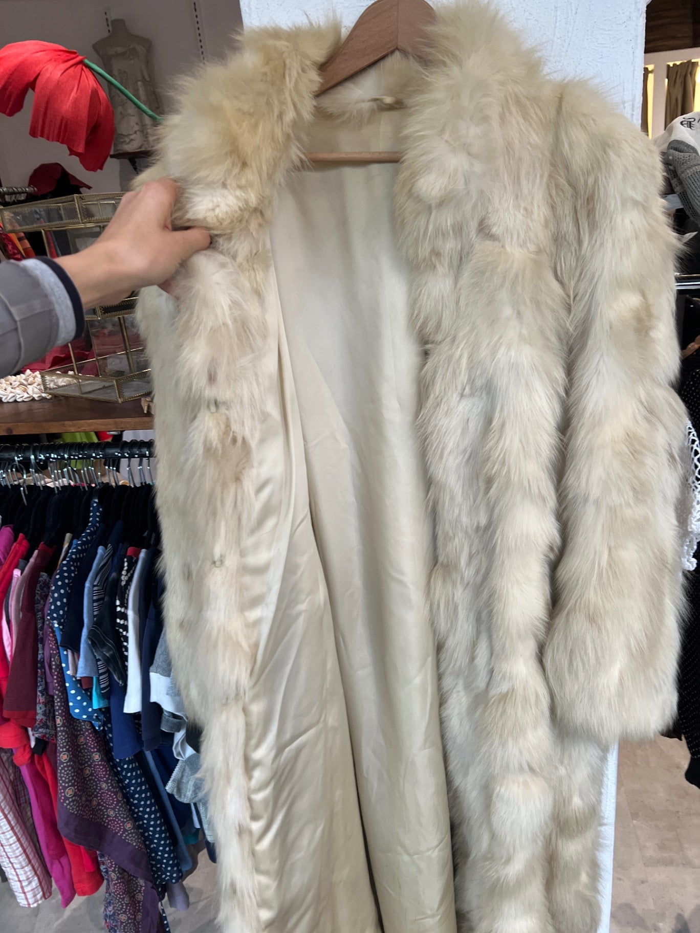 Jacke Elfenbeinfarben