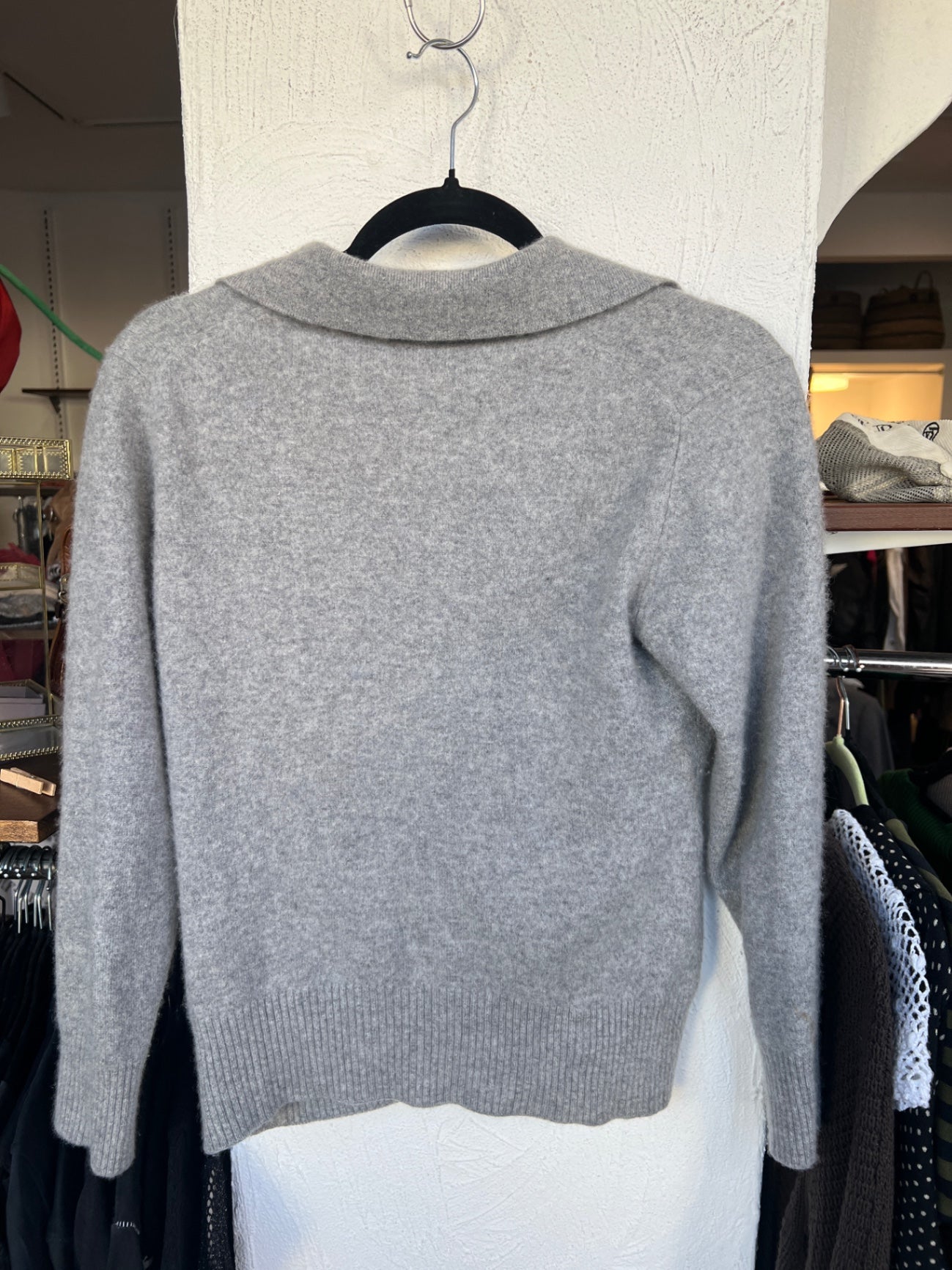 Pullover S Grau