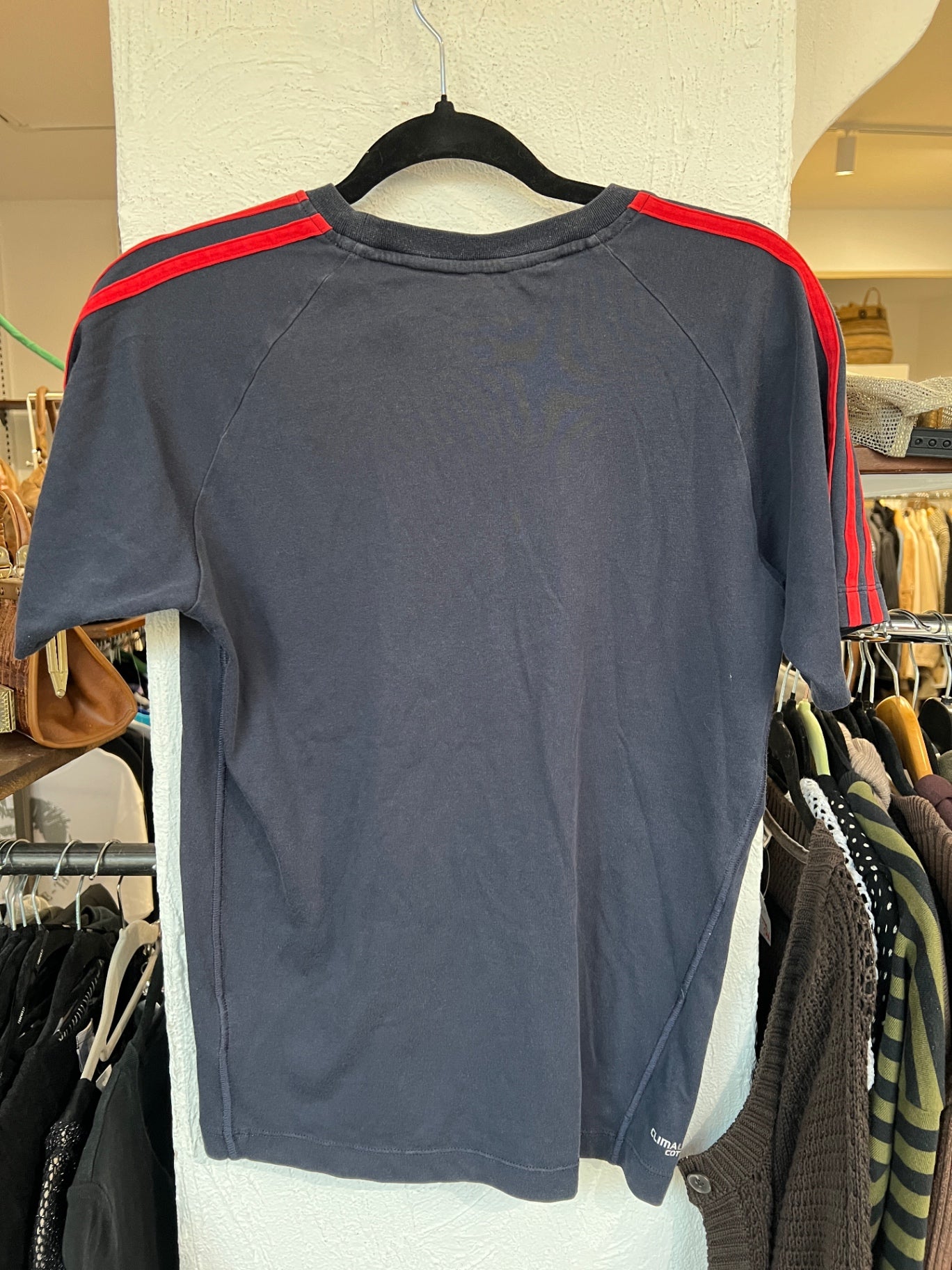 adidas T-Shirt S Grau