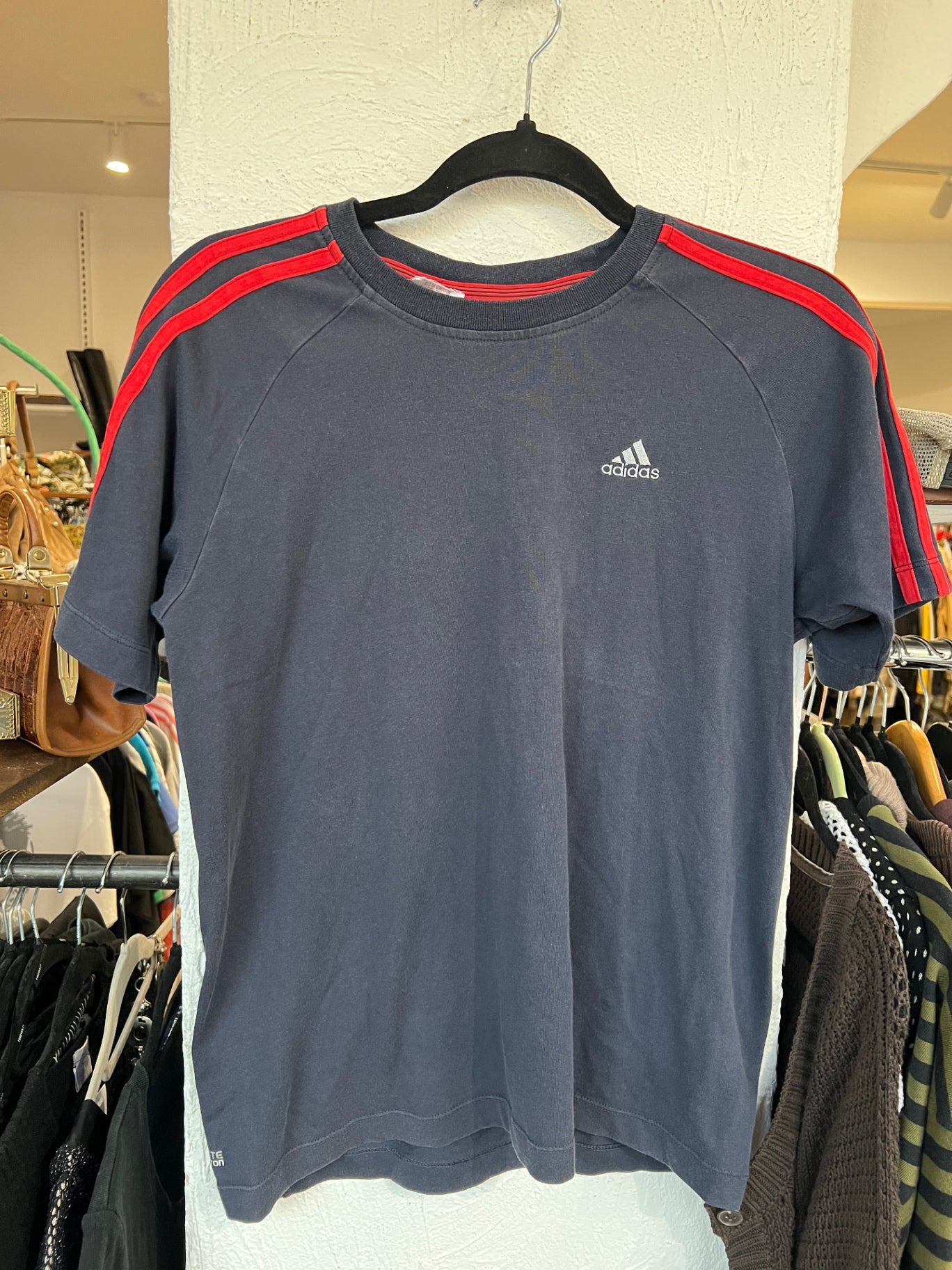 adidas T-Shirt S Grau