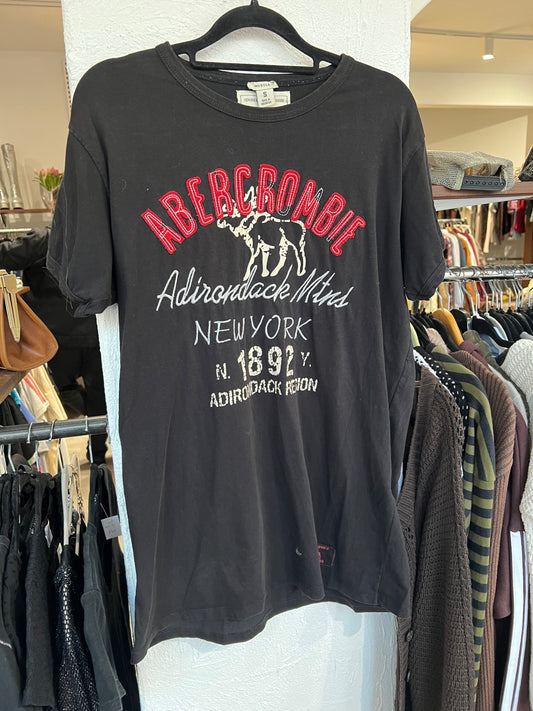 Abercrombie & Fitch T-Shirt S Schwarz