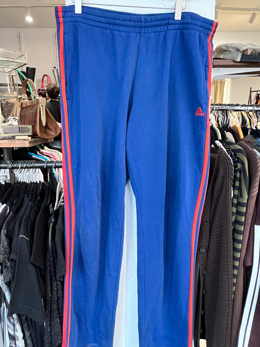 Adidas Hose L Blau und Rot