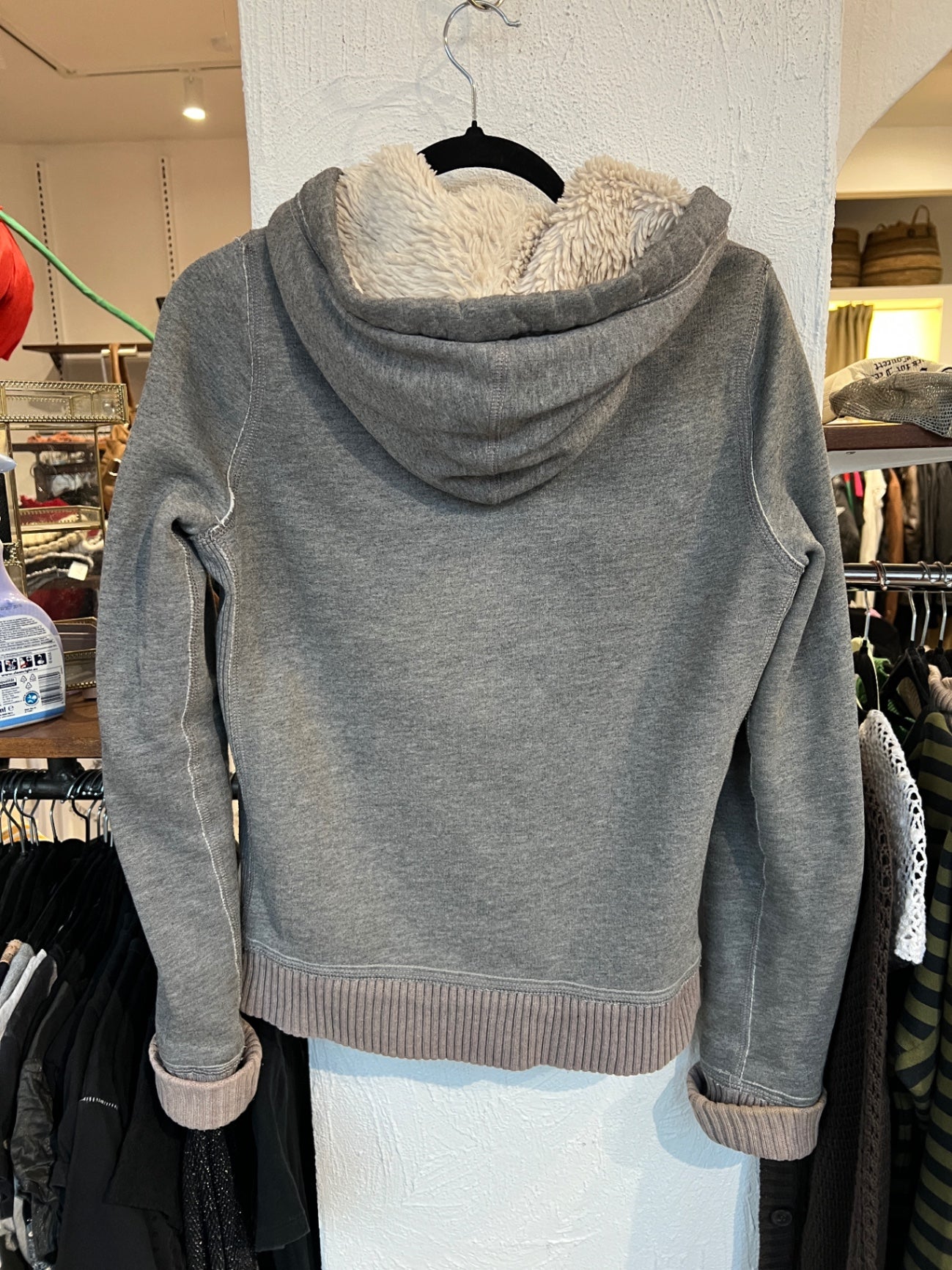 Abercrombie & Fitch Hoodie S Grau
