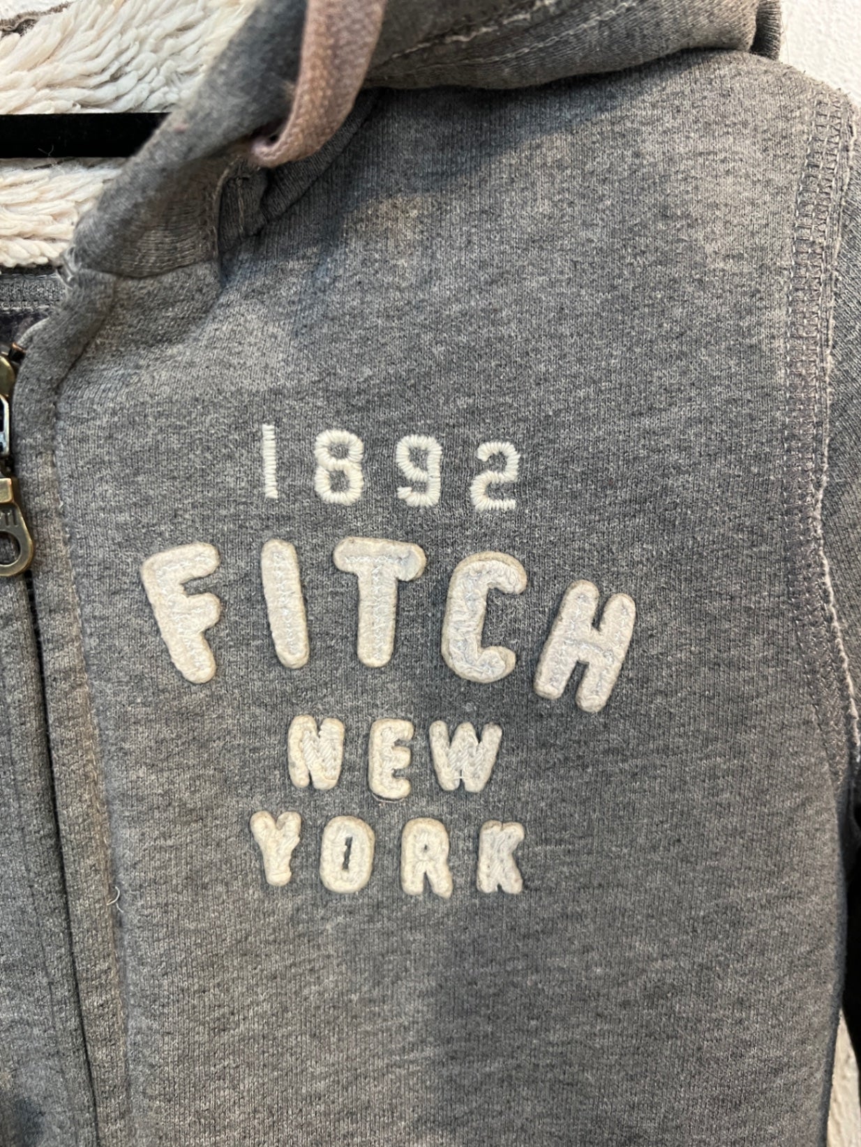 Abercrombie & Fitch Hoodie S Grau