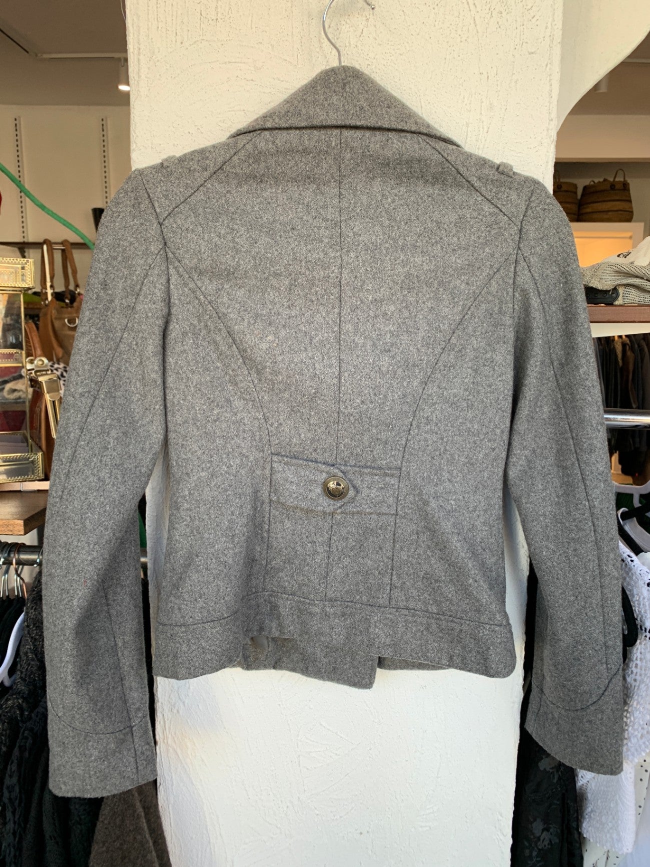 New Look Jacke 34 Grau