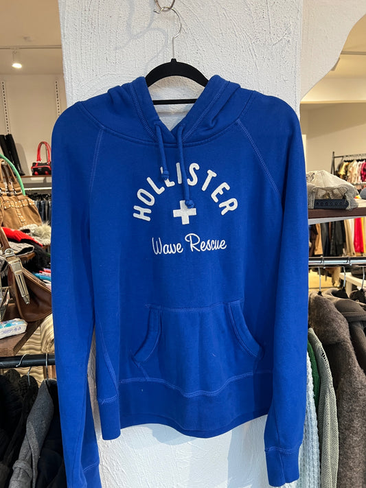 Hollister Hoodie L Blau
