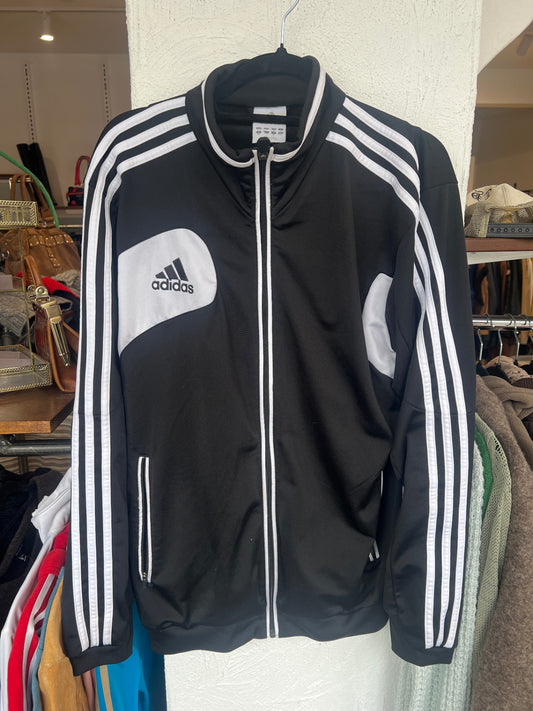 Adidas Strickjacke M Schwarz Weiß