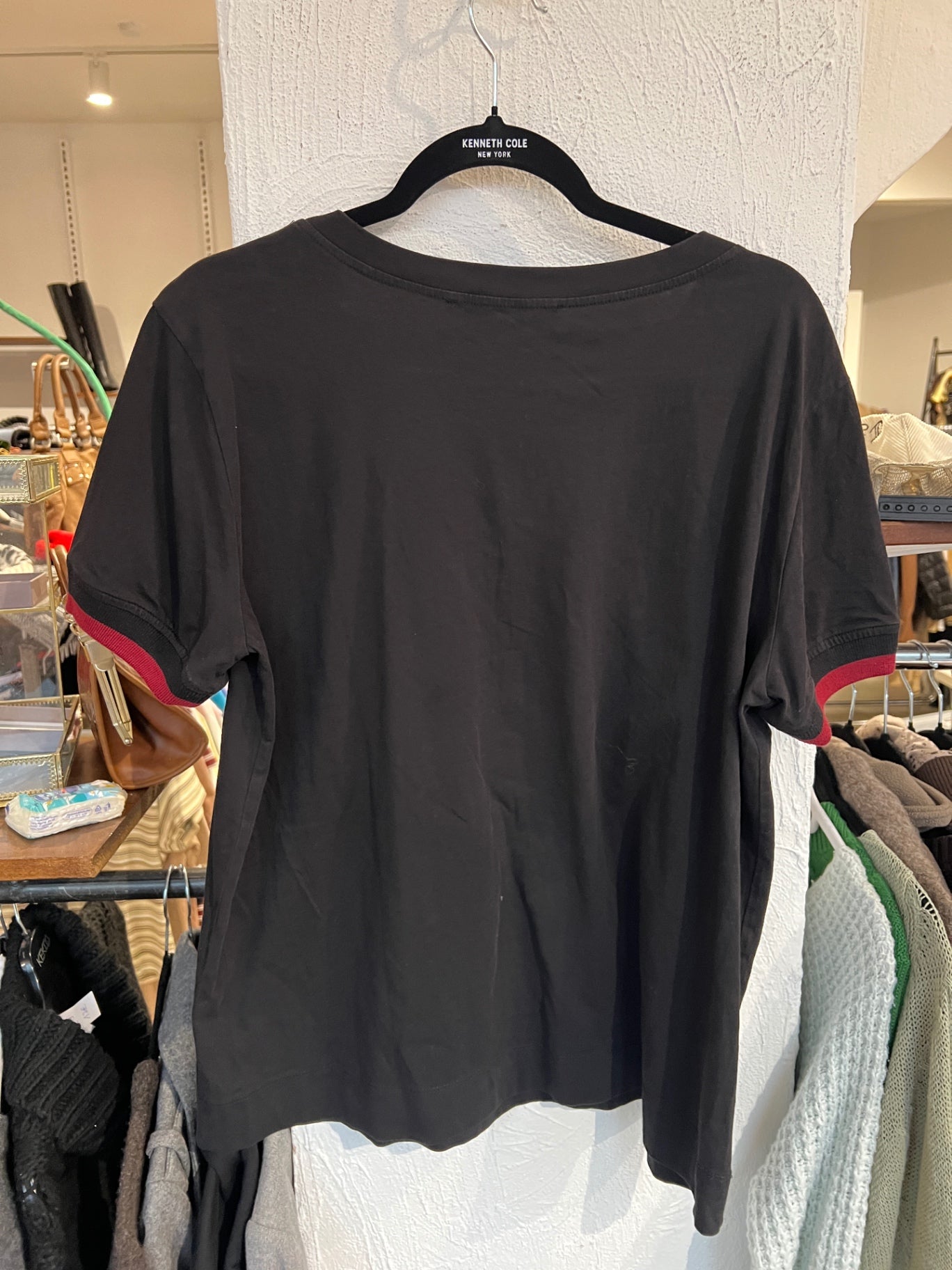 Love Moschino T-Shirt 44 Schwarz Rot