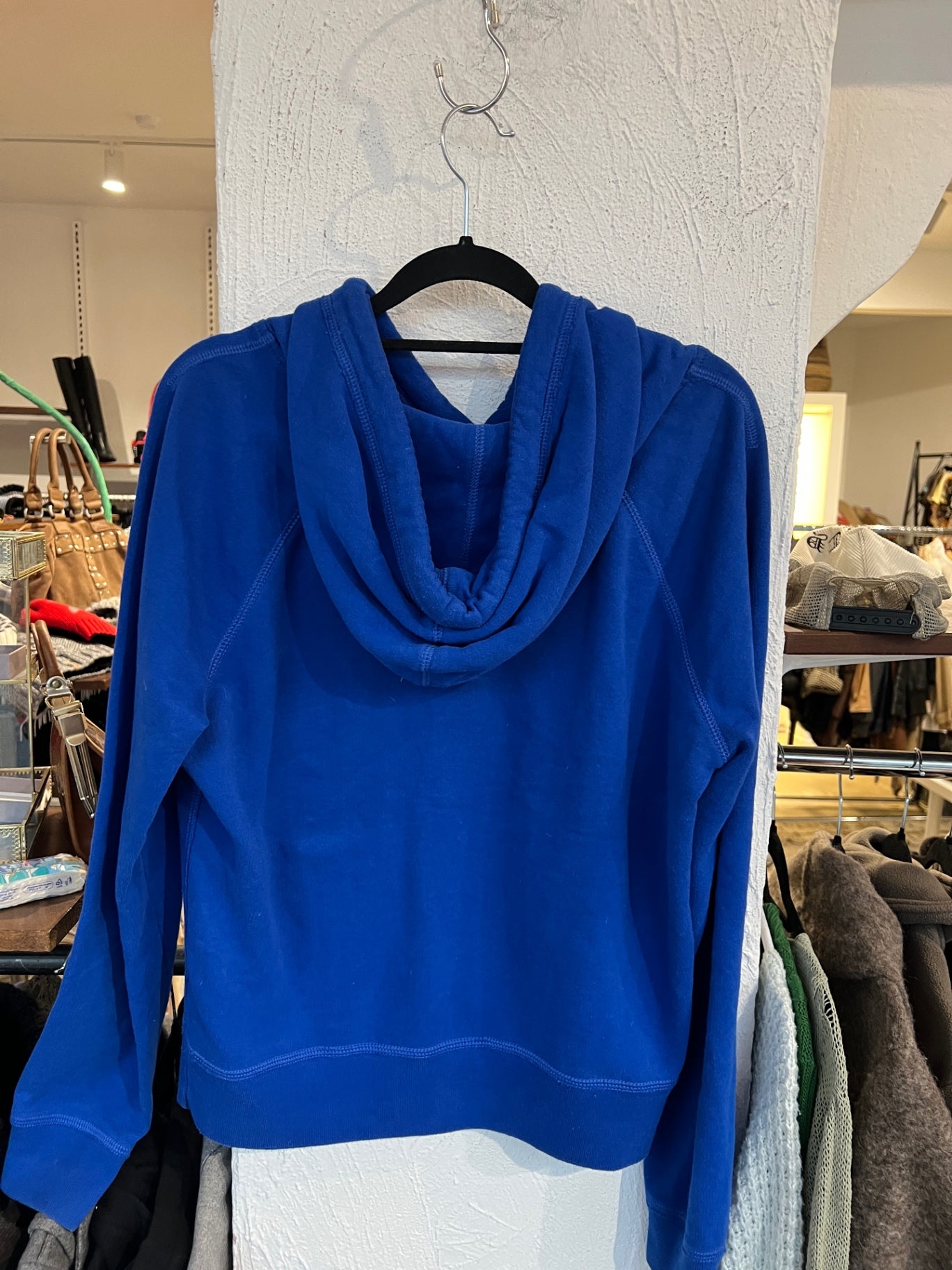 Hollister Hoodie L Blau