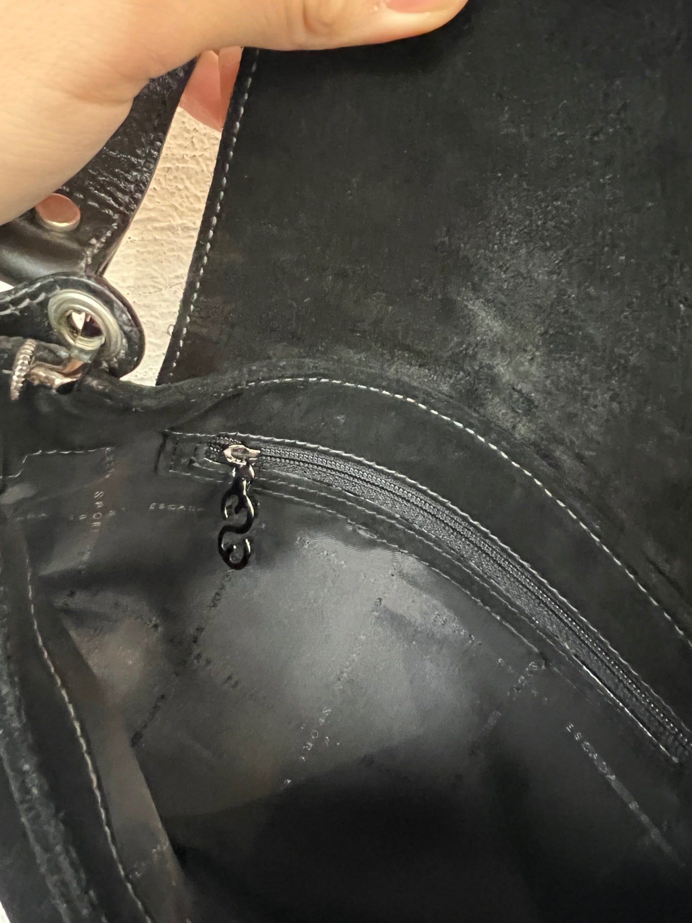 Escada Handtasche Schwarz