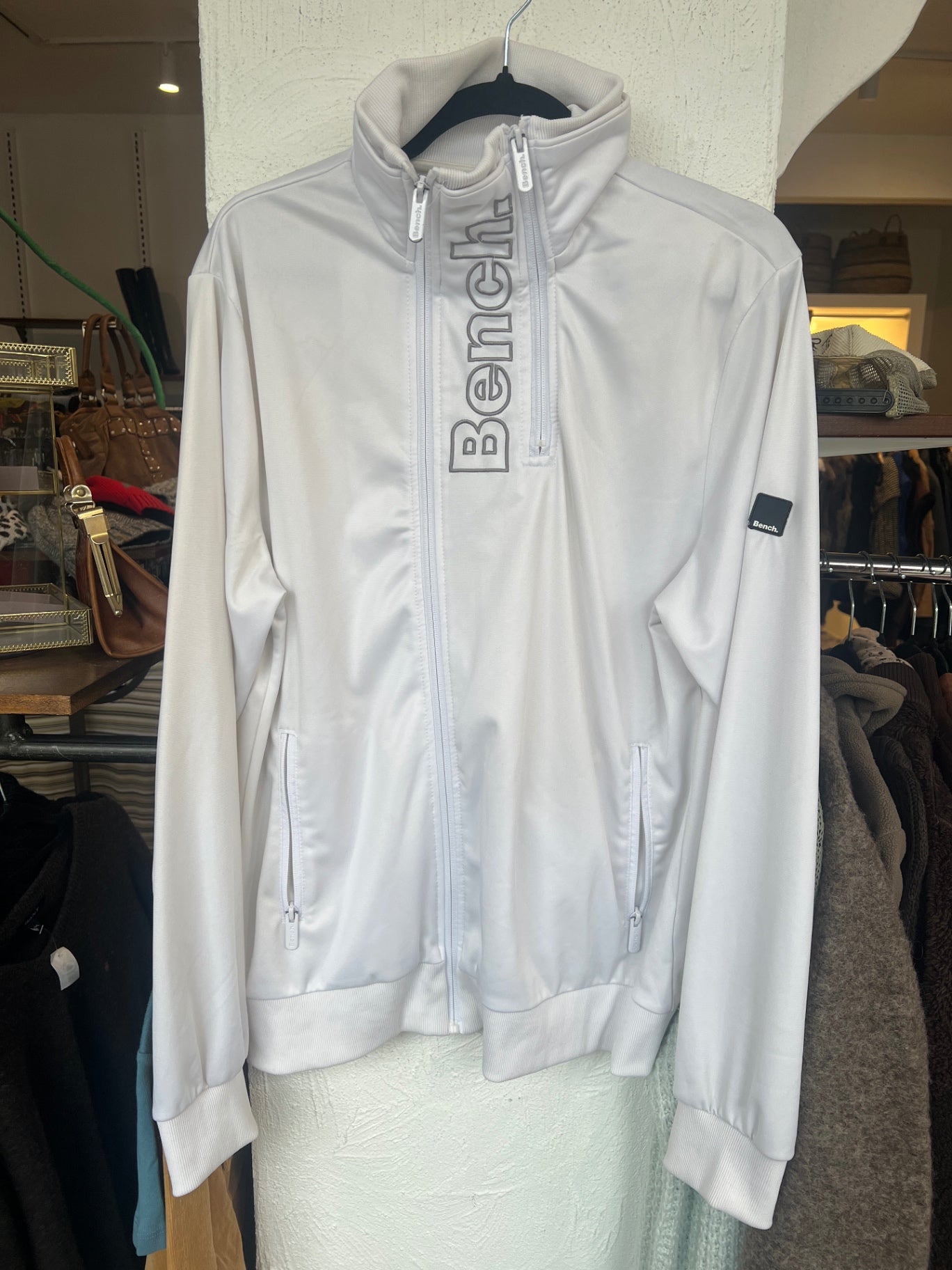 Bench Jacke L Weiß
