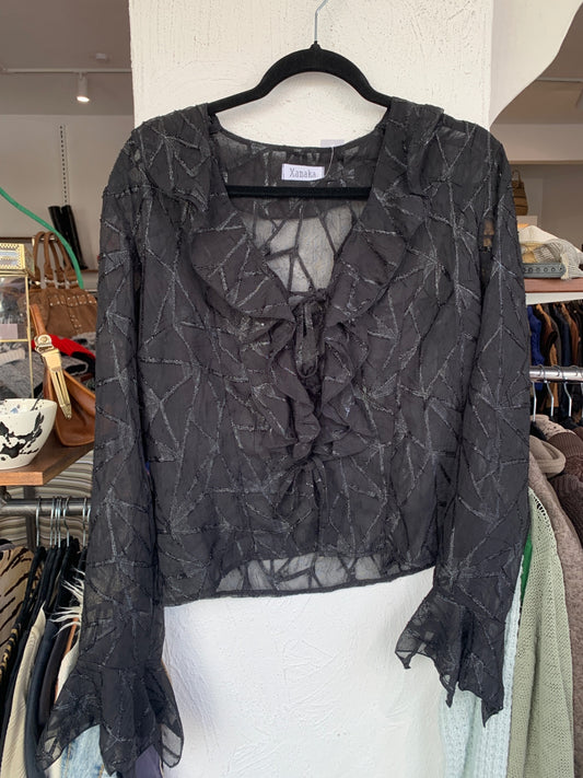 Xanaka Oberteil L Schwarz