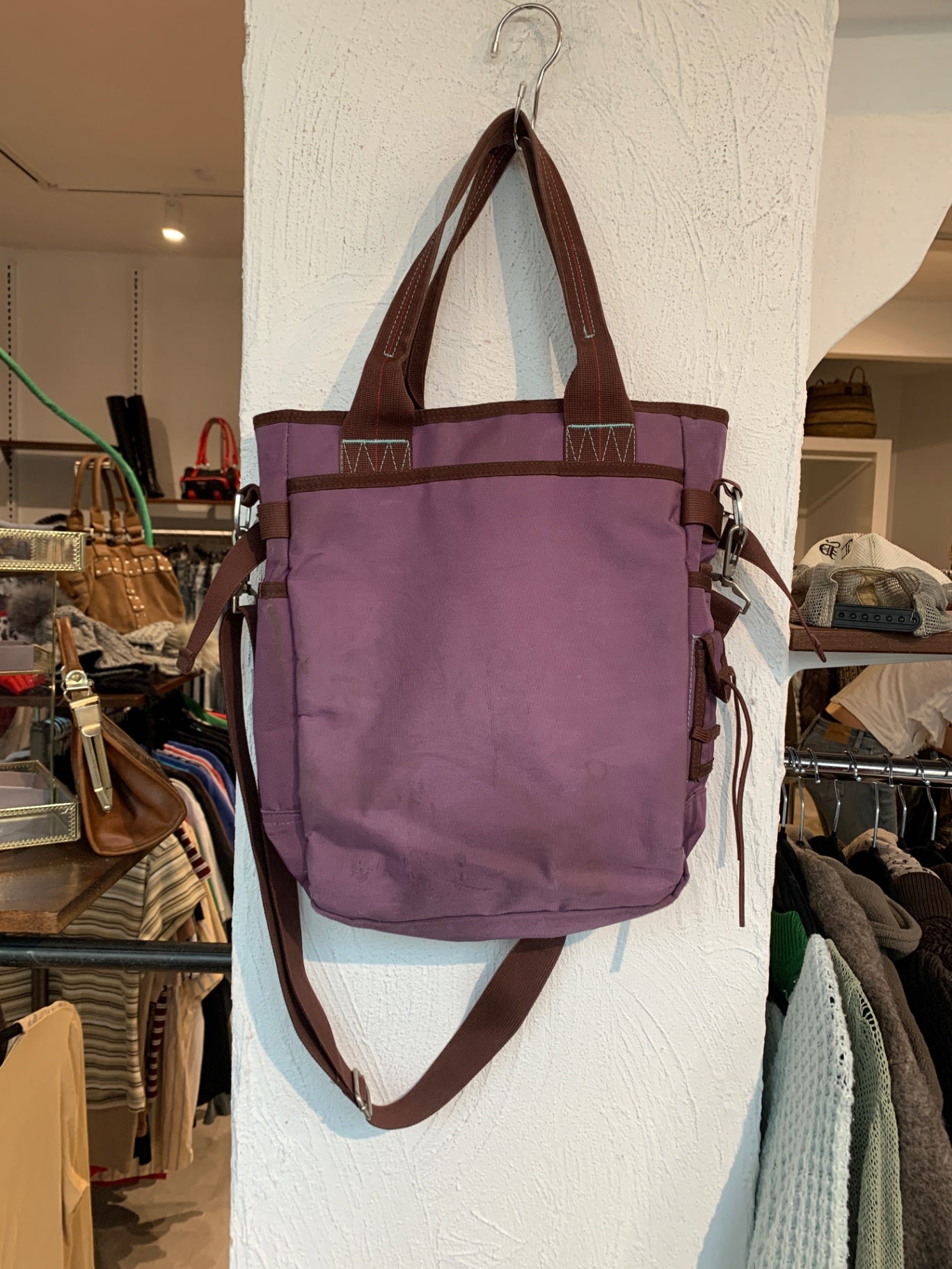 George Gina & Lucy Tasche Lila und Braun