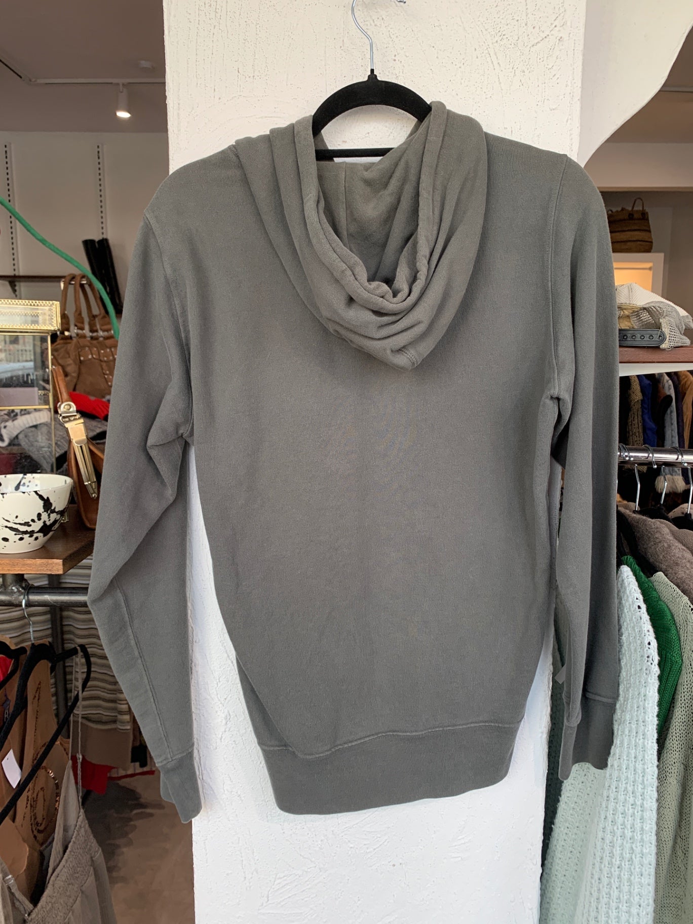 Diesel Hoodie M Grau