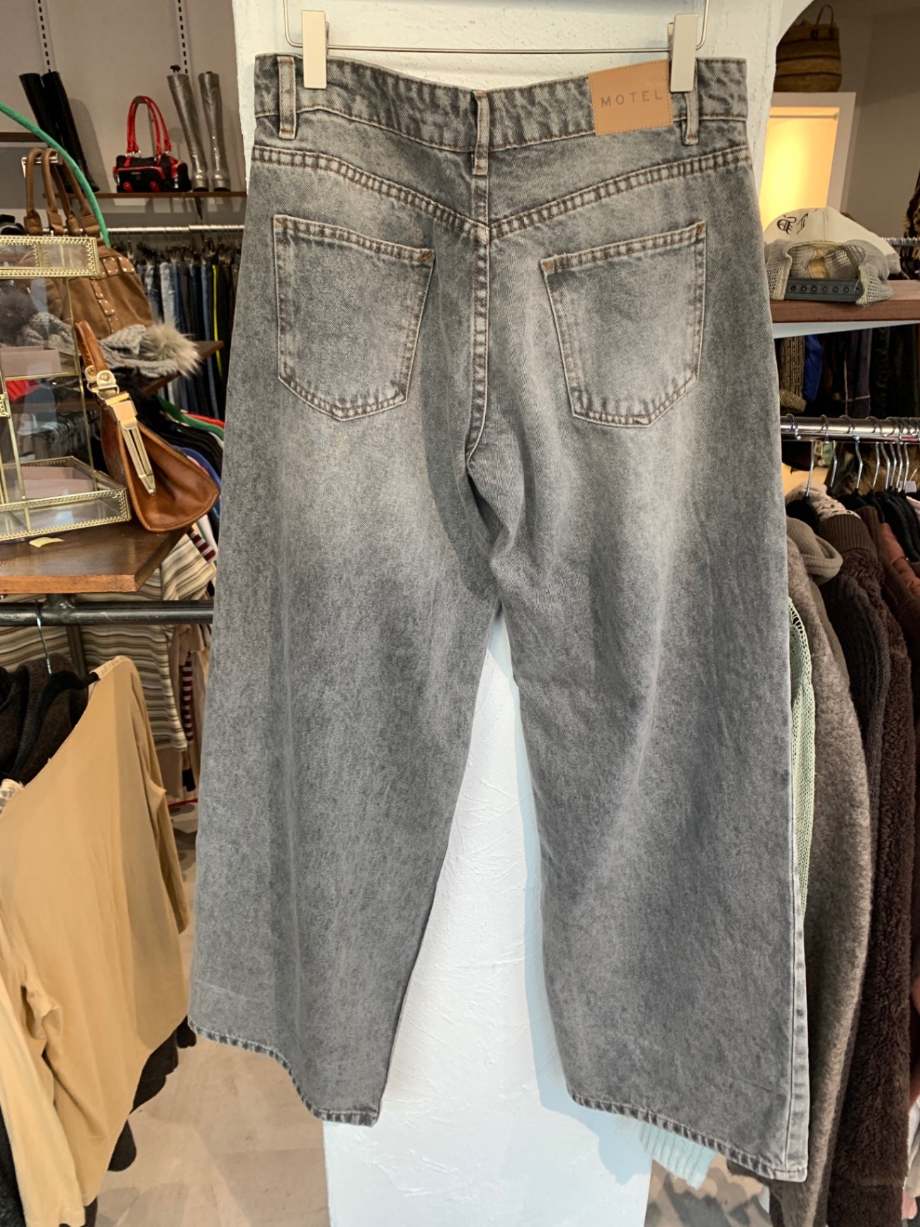 MOTEL Jeans W28 L32 Grau