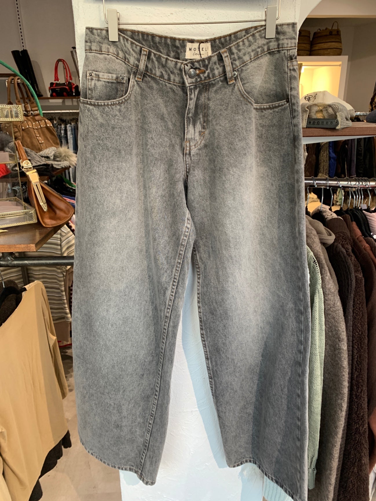 MOTEL Jeans W28 L32 Grau