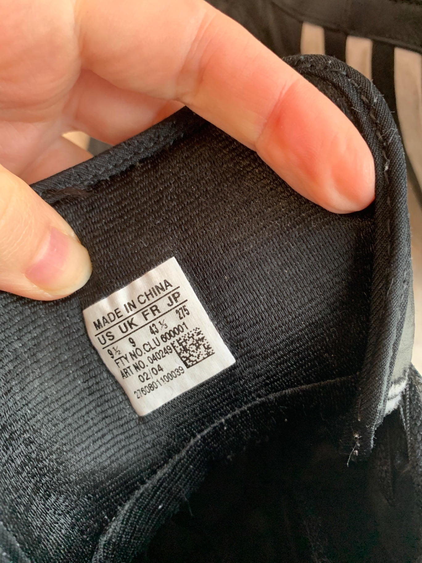 Adidas Schuhe 43 1/3 Schwarz