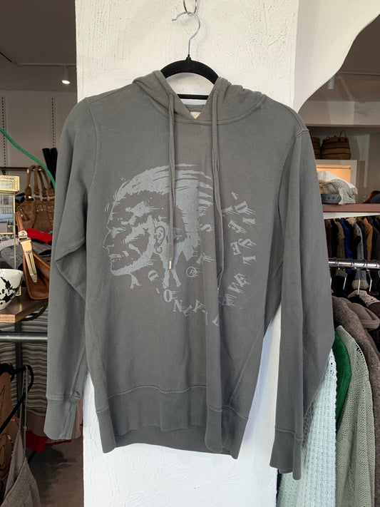 Diesel Hoodie M Grau