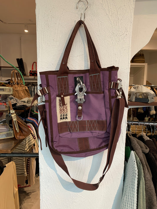 George Gina & Lucy Tasche Lila und Braun