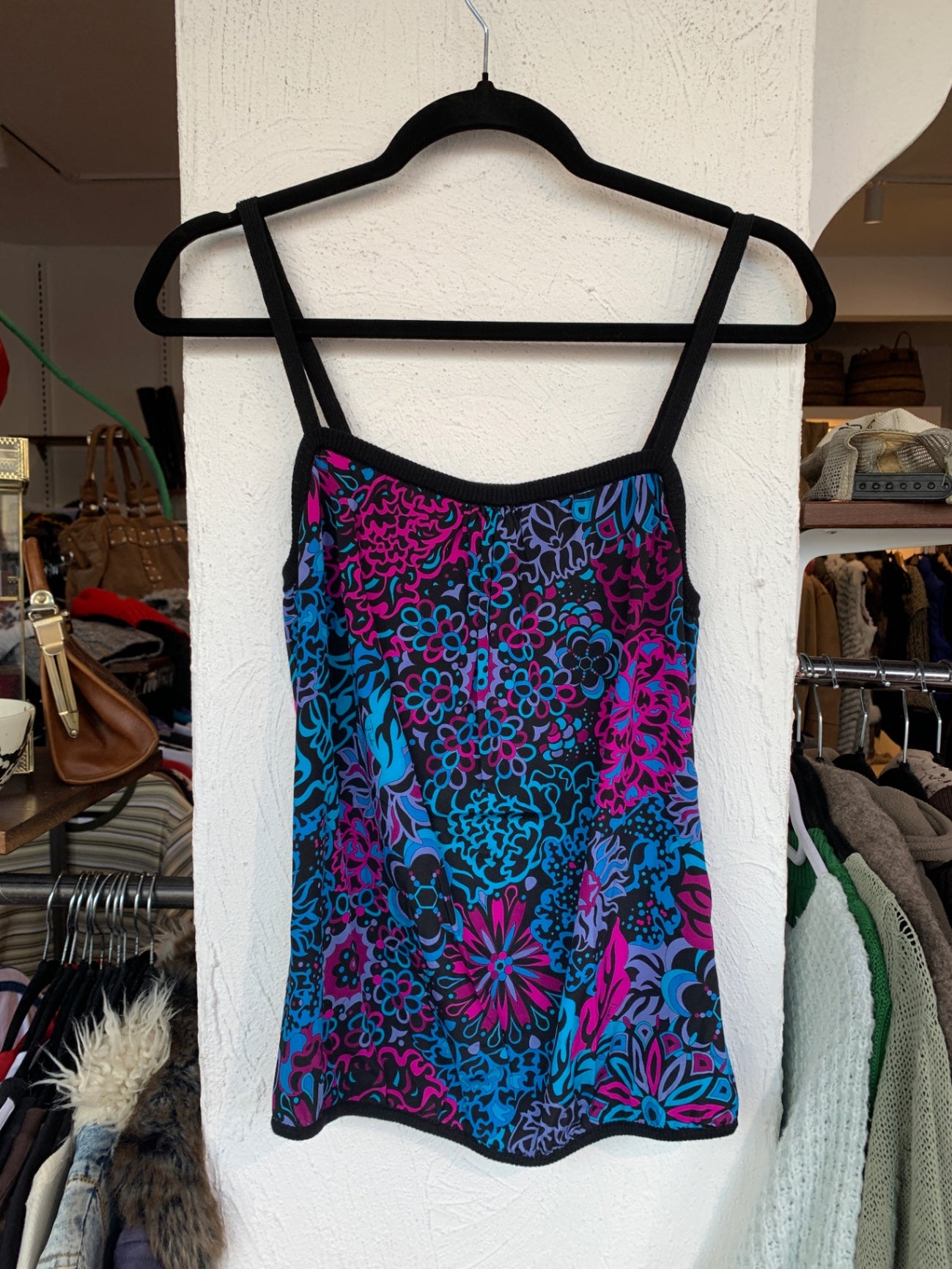 Emilio Pucci Top 44 Bunt (Blau, Pink, Lila, Schwarz)