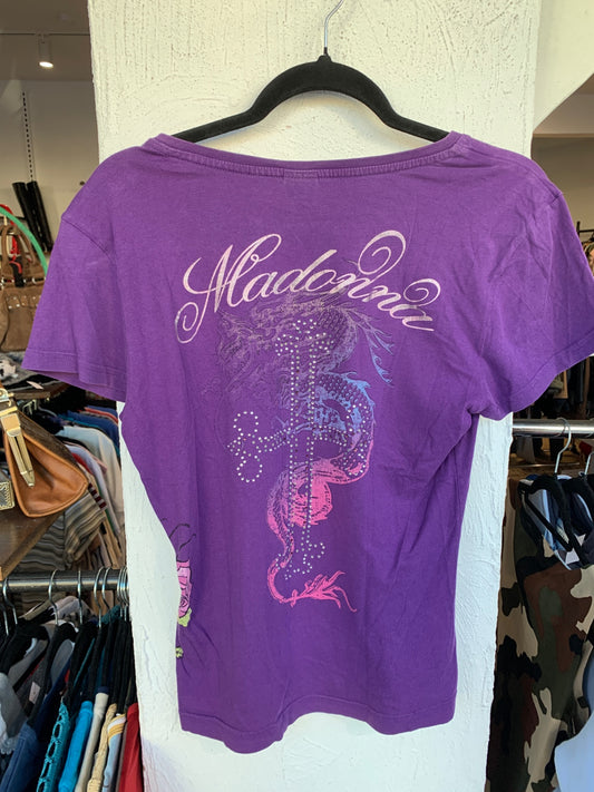 Madonna T-Shirt XL Lila