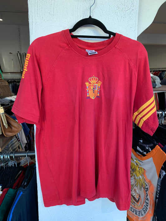 espana T-Shirt L Rot Orange