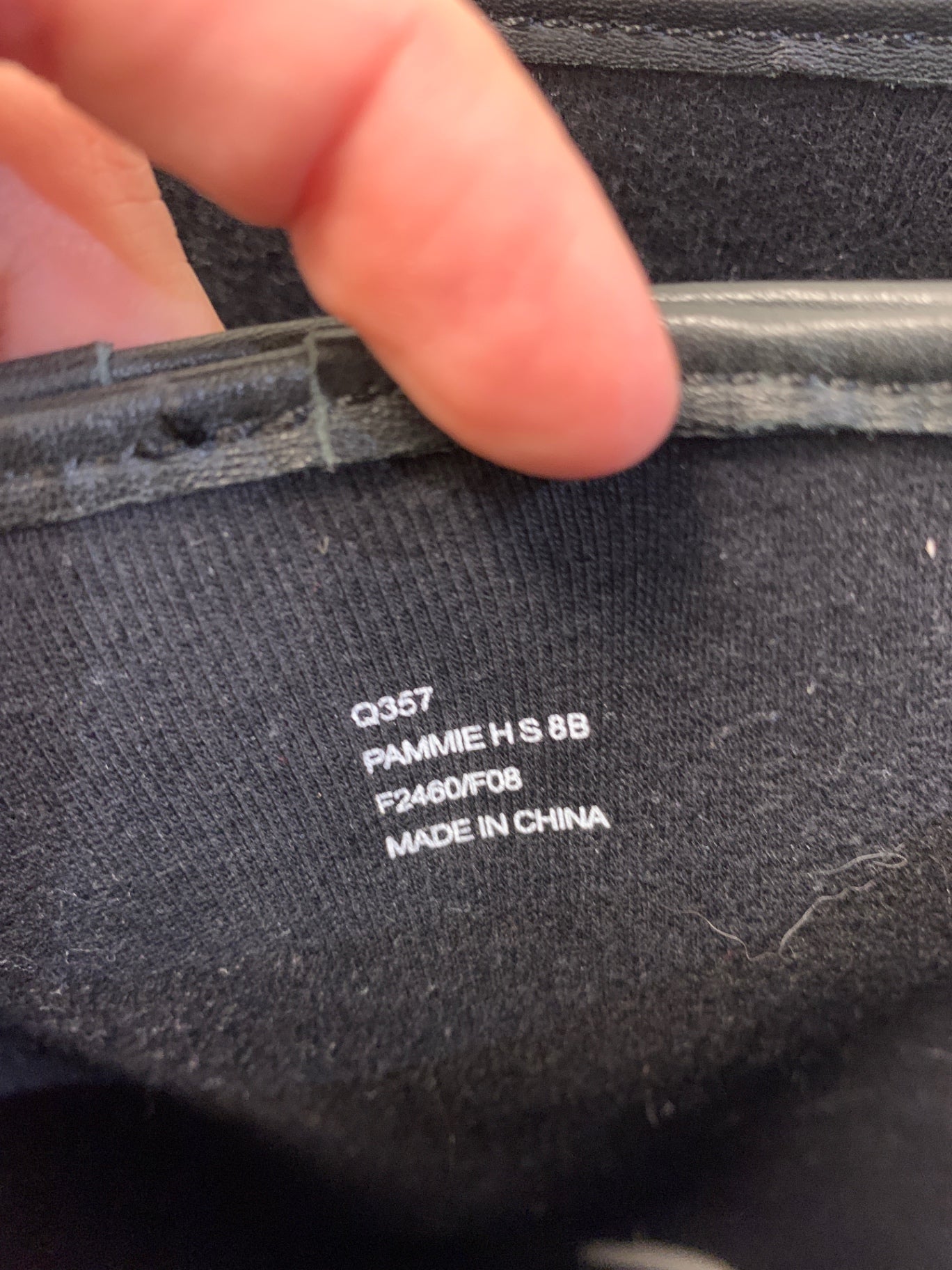 Coach Gummistiefel 39 Schwarz und Grau