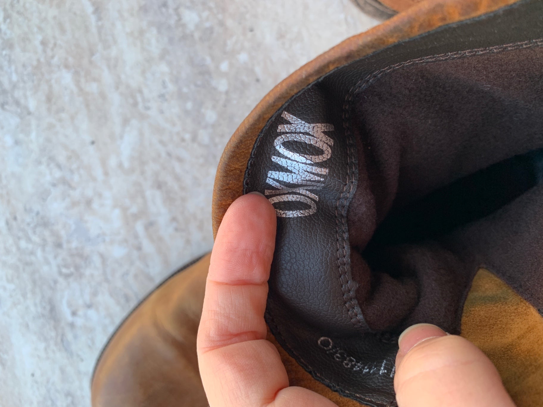 OXMOX Stiefel 38 Braun