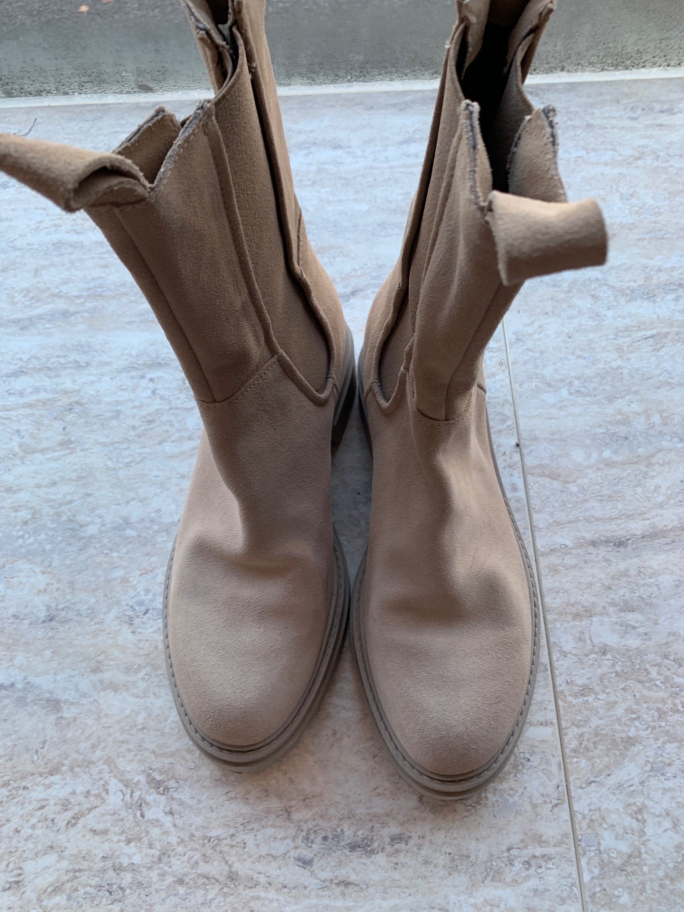 Stiefel 39 Beige