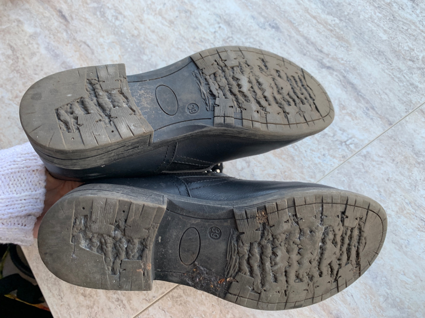 Kayla Stiefeletten mit Nieten 39 Schwarz