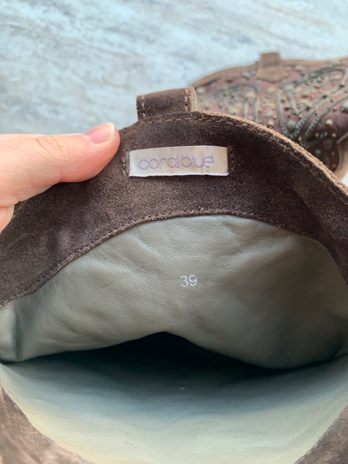 cordblue Stiefel 39 Braun