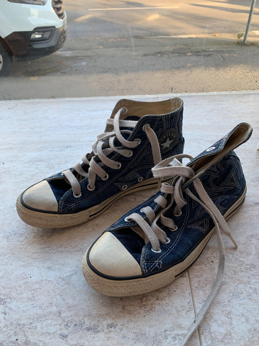 Converse Sneaker 38 Blau und Weiß
