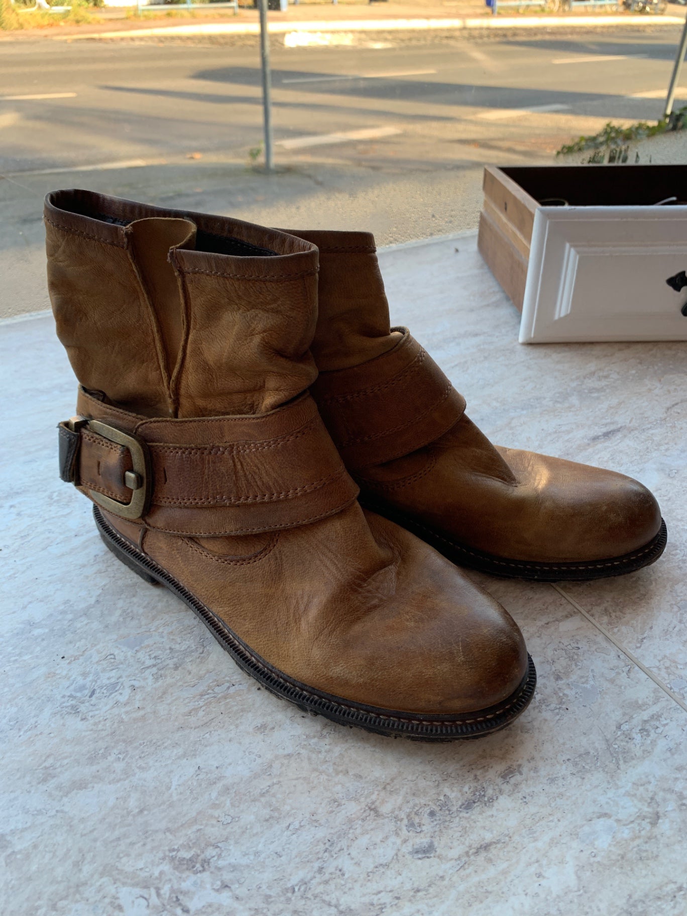 OXMOX Stiefel 38 Braun