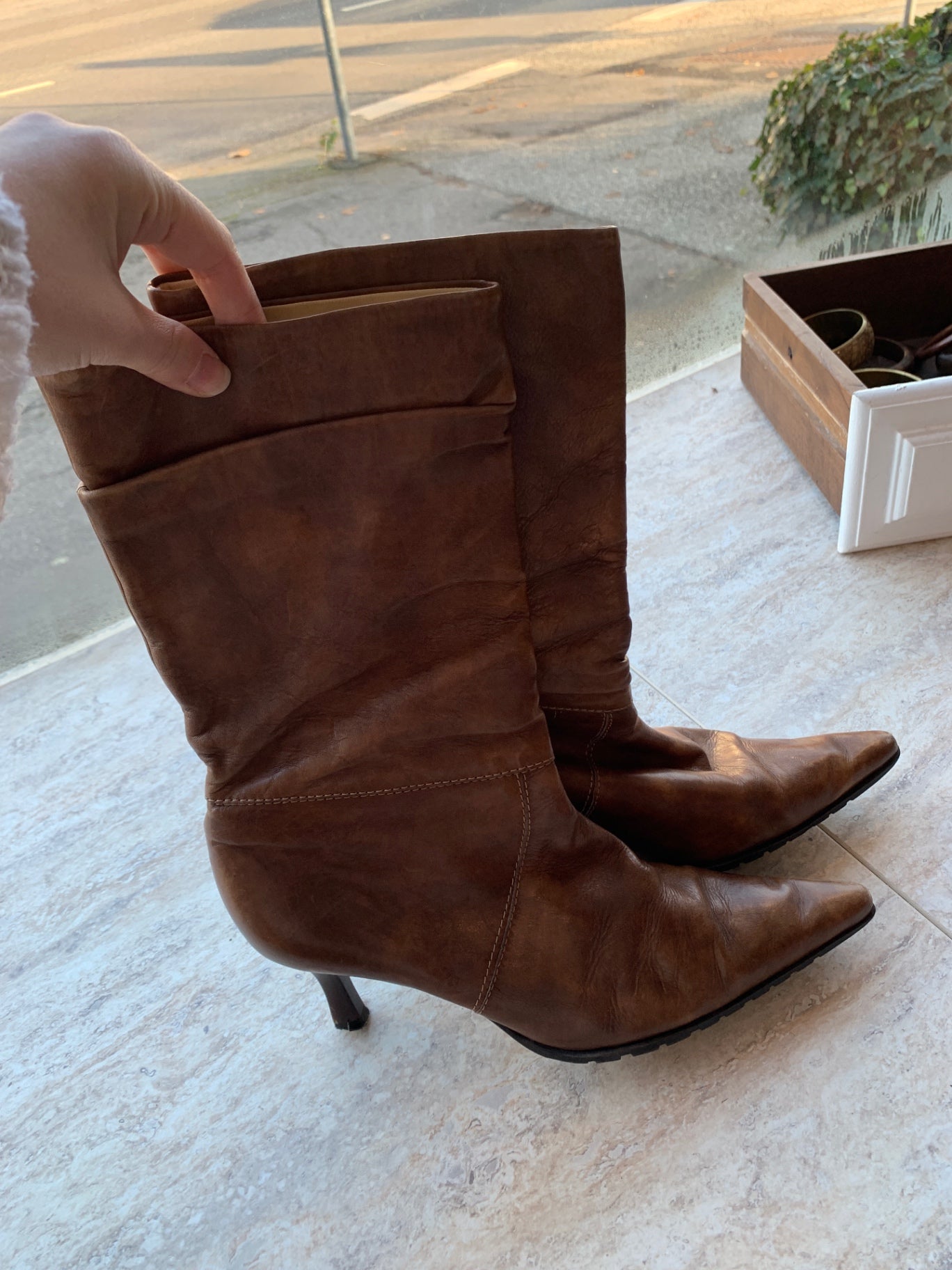 Peter Kaiser Stiefel 37 Braun