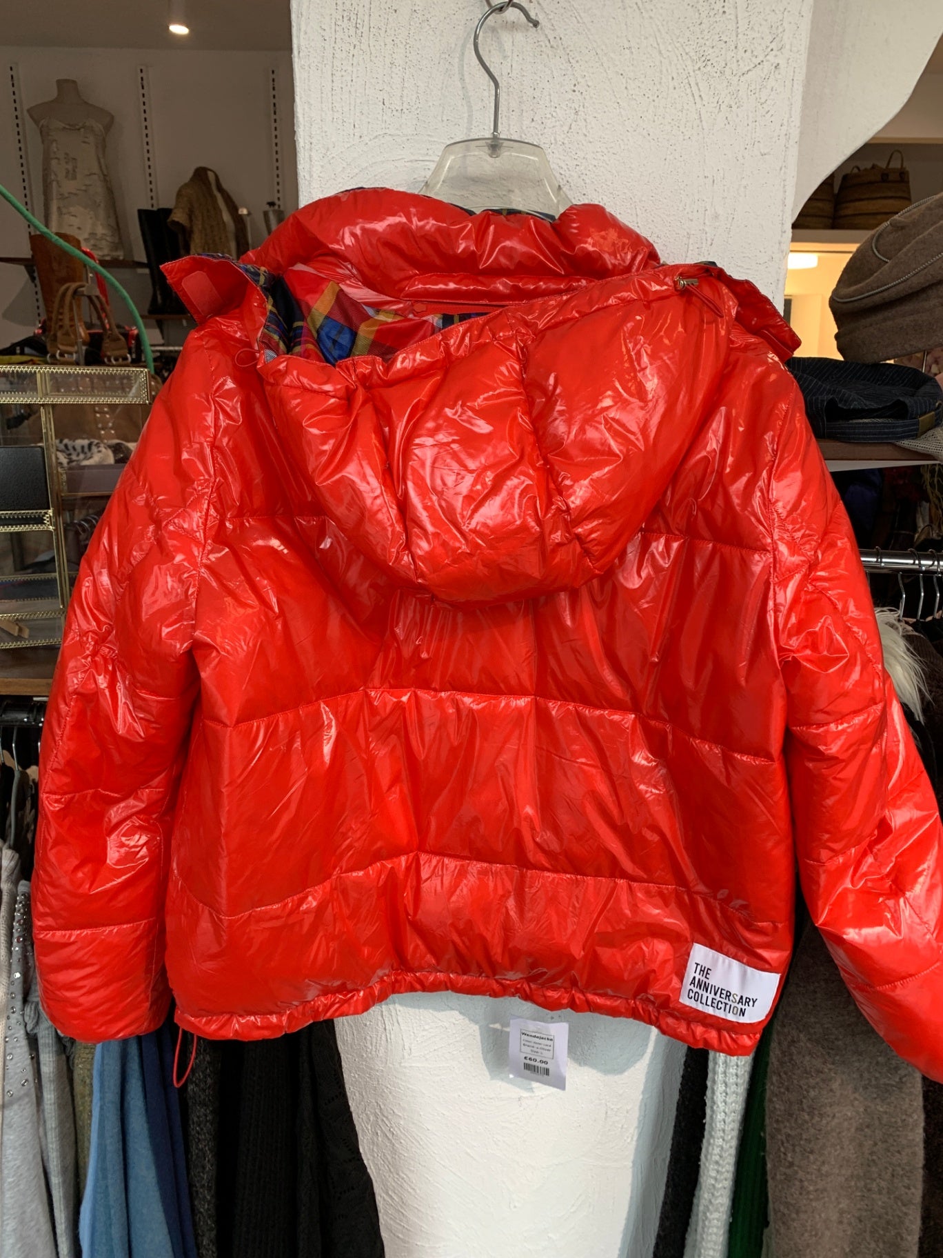 s.Oliver Jacke 40 Rot Kariert