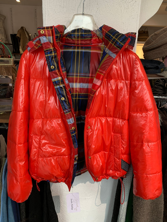 s.Oliver Jacke 40 Rot Kariert