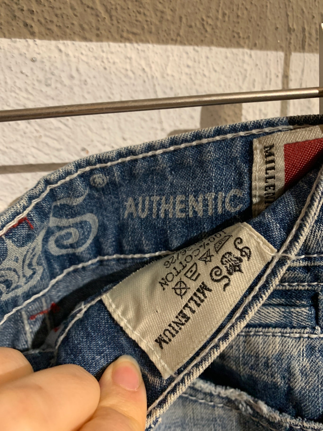 Millenium Jeans W26 Hellblau