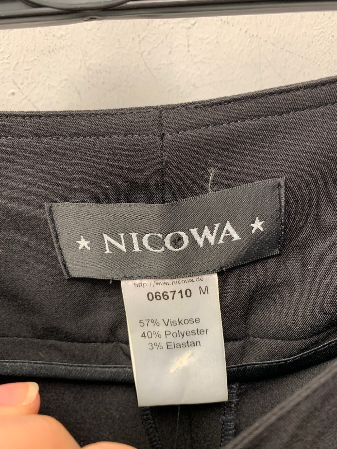 NICOWA Hose M Schwarz