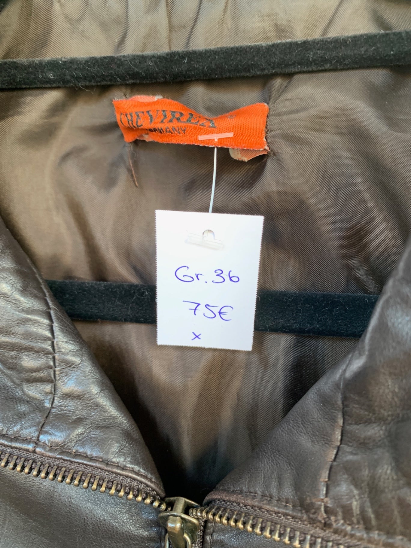 Chevirex Jacke 36 Grau