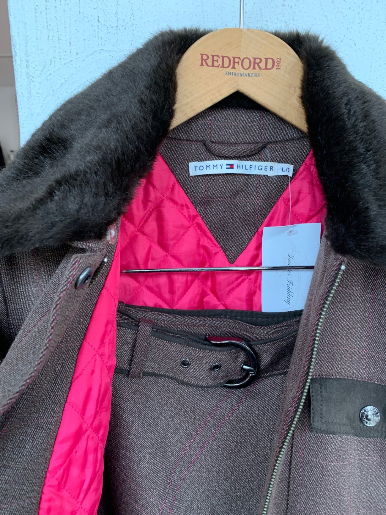 Tommy Hilfiger Set Jacke und Rock M Braun