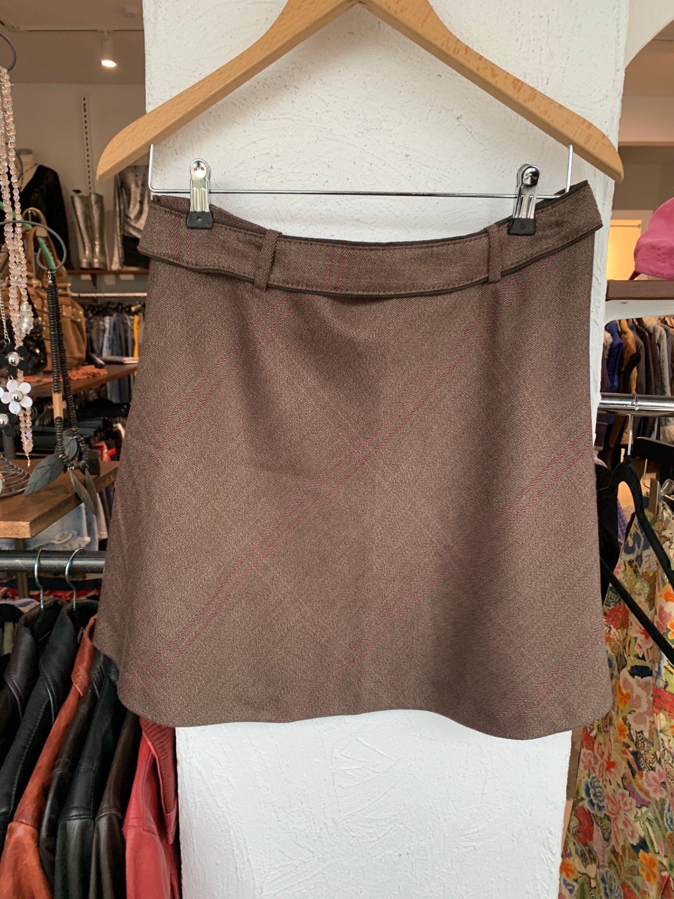 Tommy Hilfiger Set Jacke und Rock M Braun