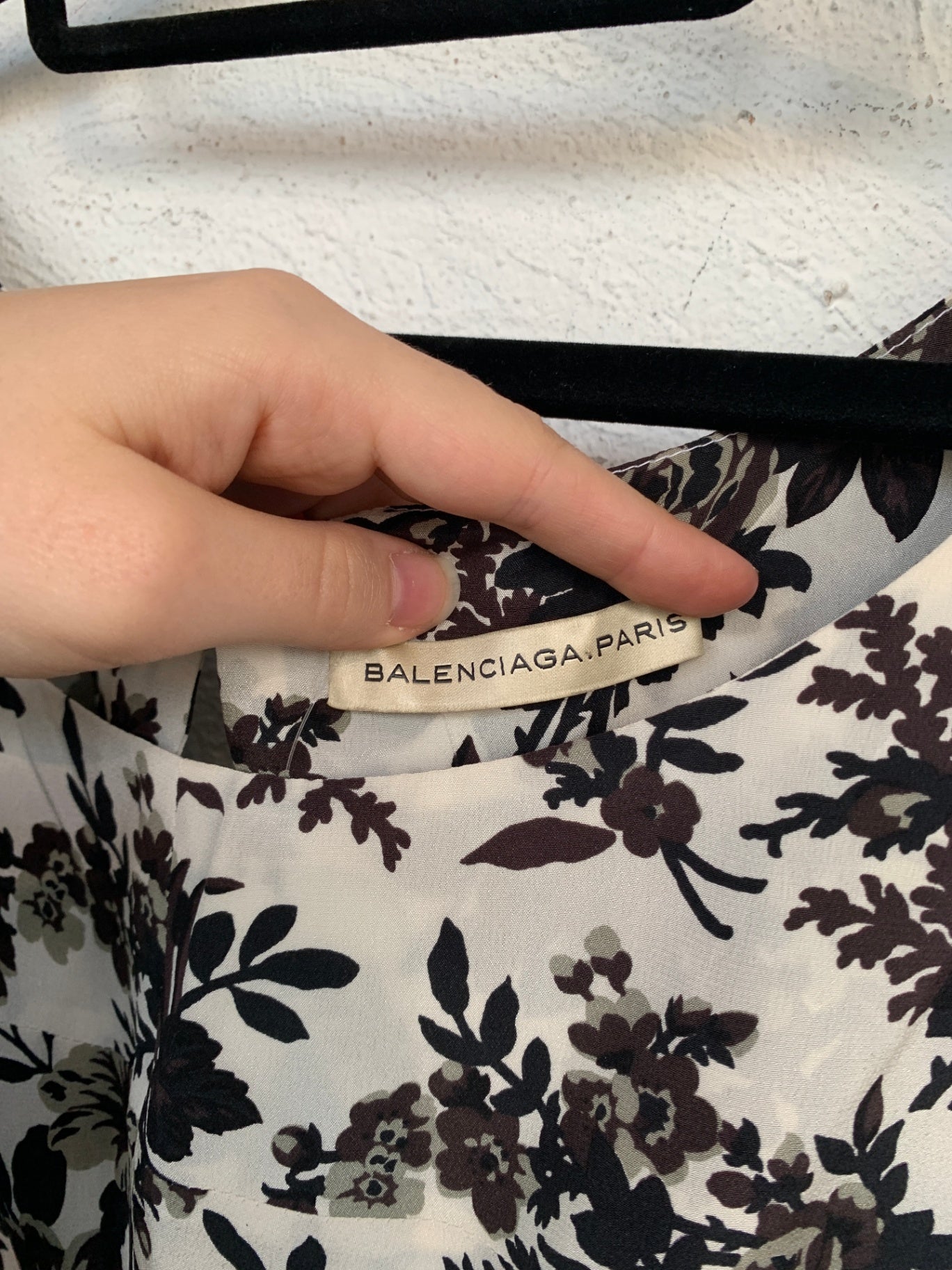 Balenciaga SS 2008 Runway Top 100% Seide Gr. 40 wie neu Ready-to-Wear