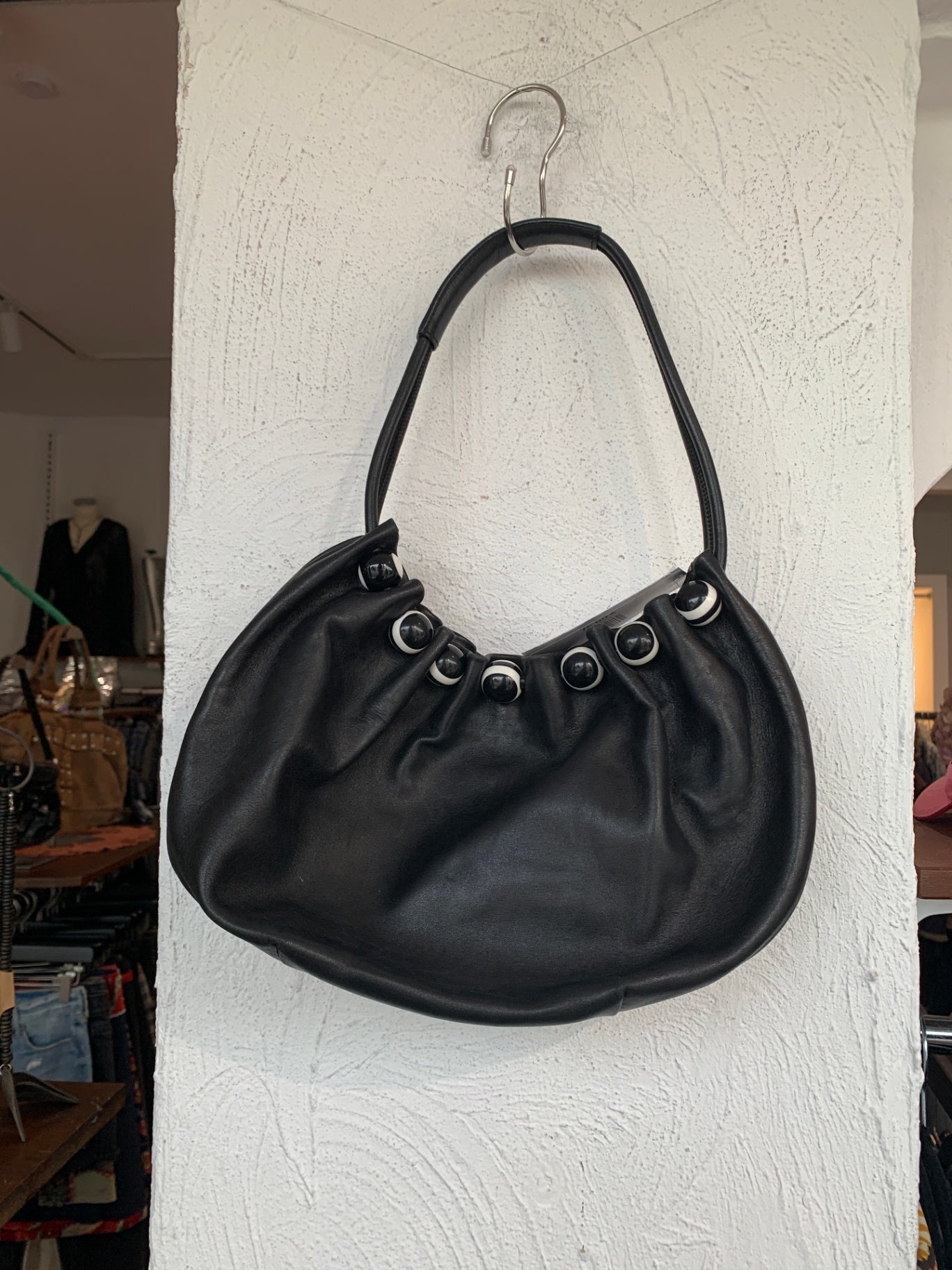 Escada Handtasche Schwarz/Weiß