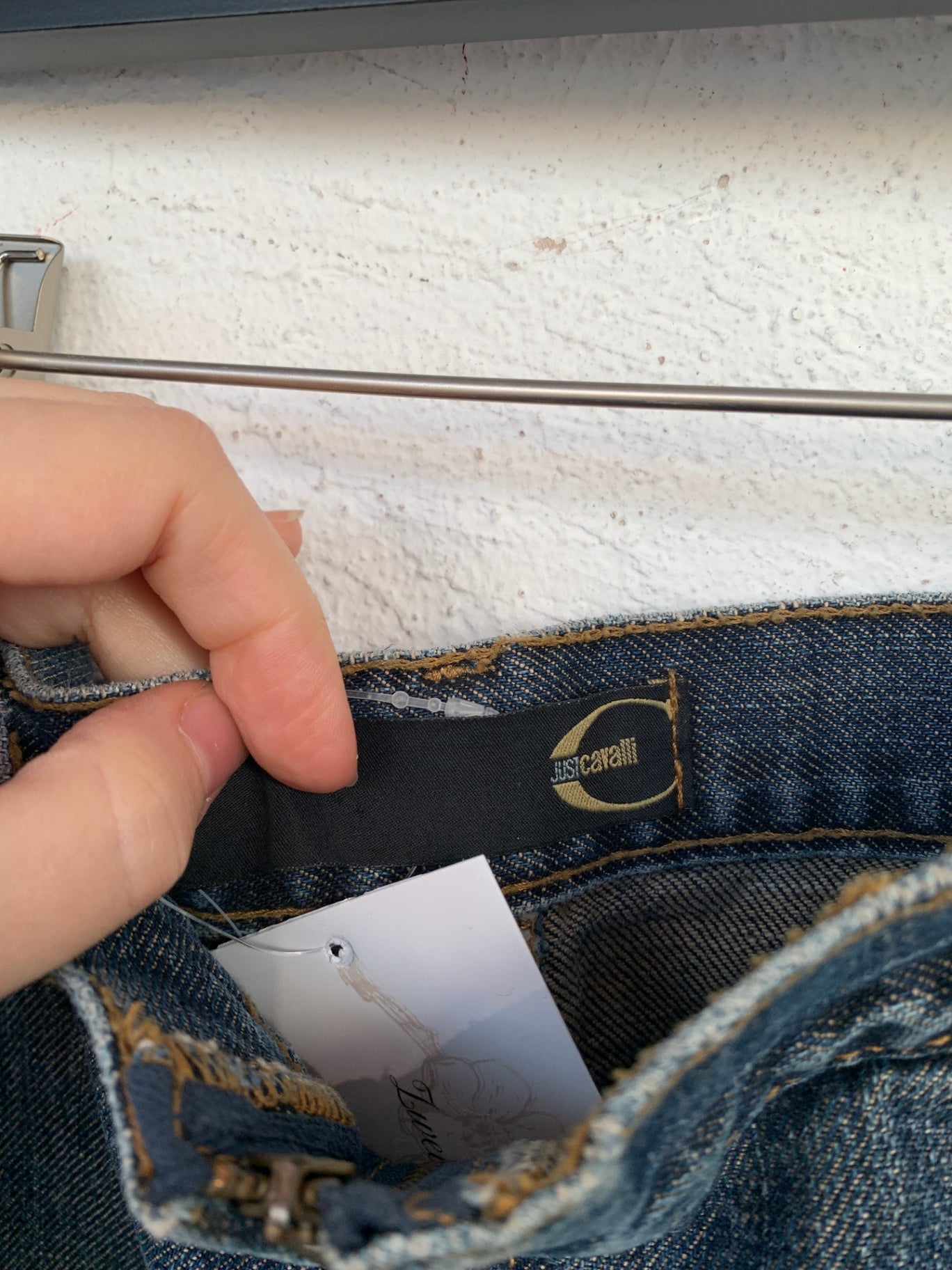 Cavalli Rock 36 Blau, Beige, Schwarz