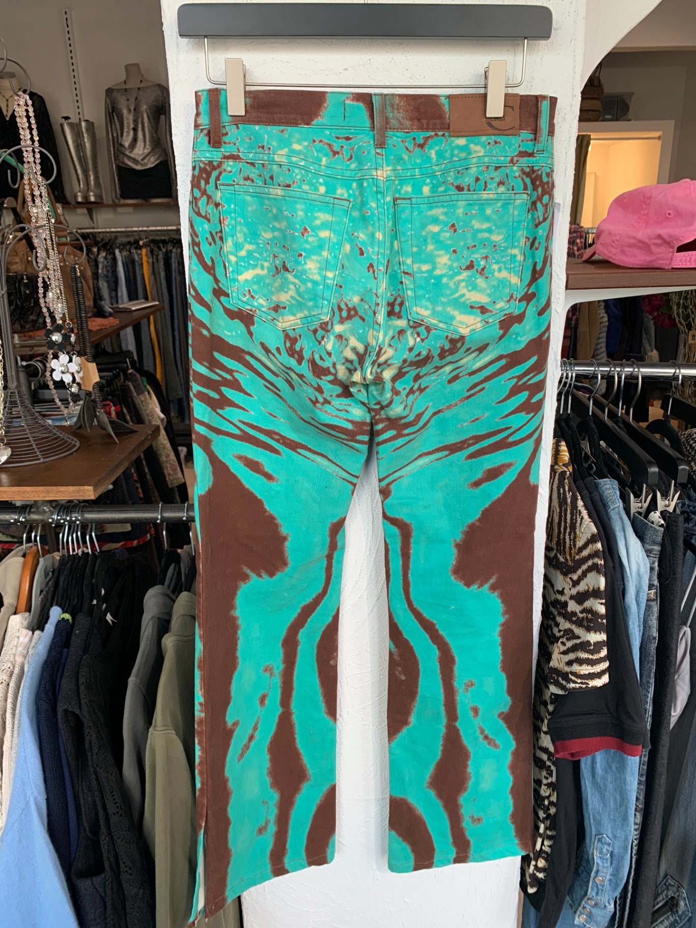 Just Cavalli Jeans 36 Braun, Türkis, Creme