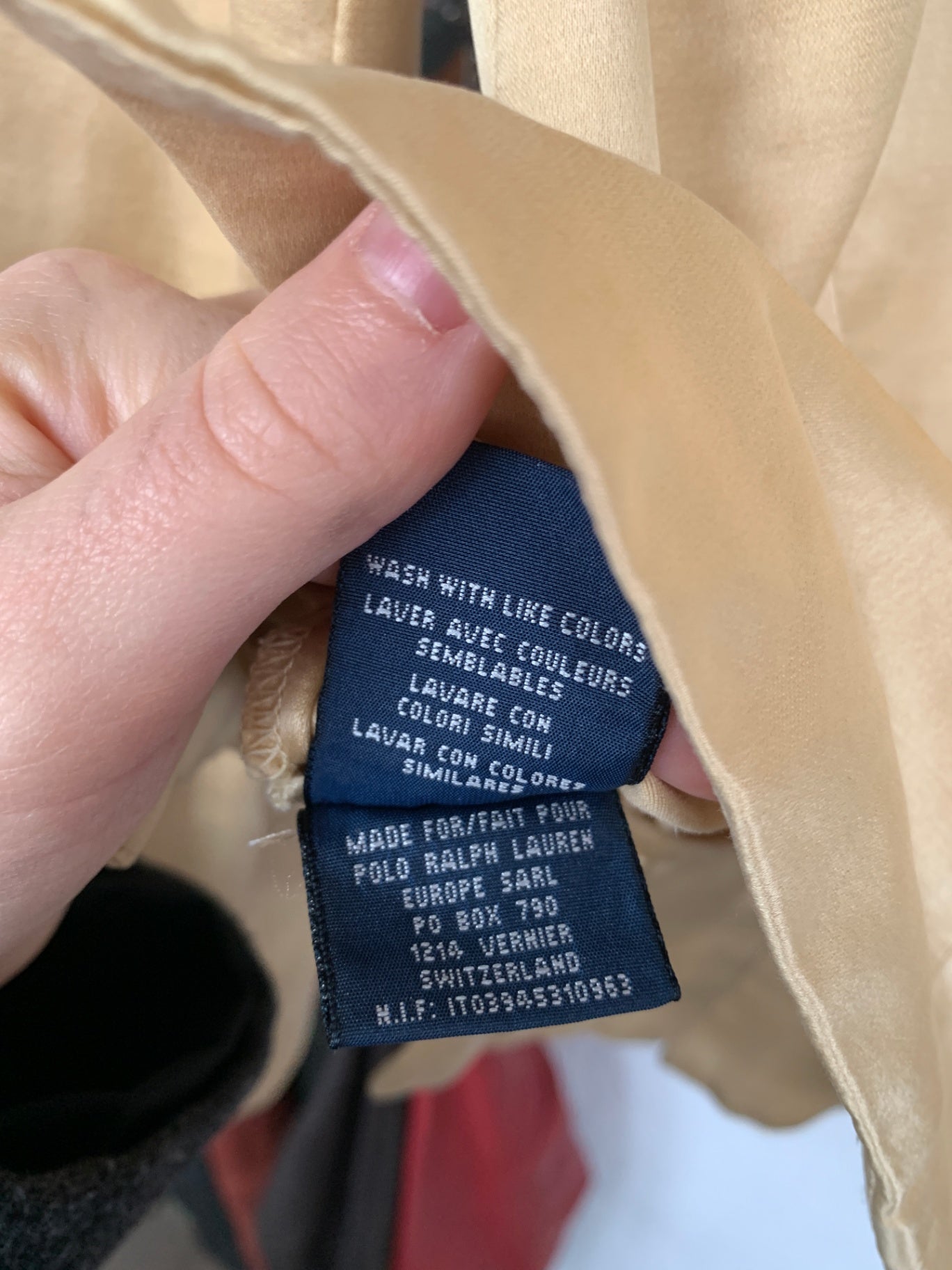 Ralph Lauren Jacke M Gold